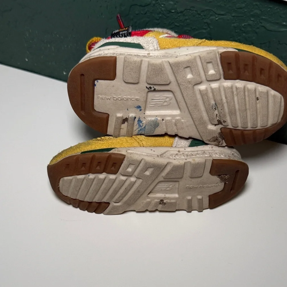 New Balance 997H Little Kids Sneakers Size 5 Varsity Gold Multi